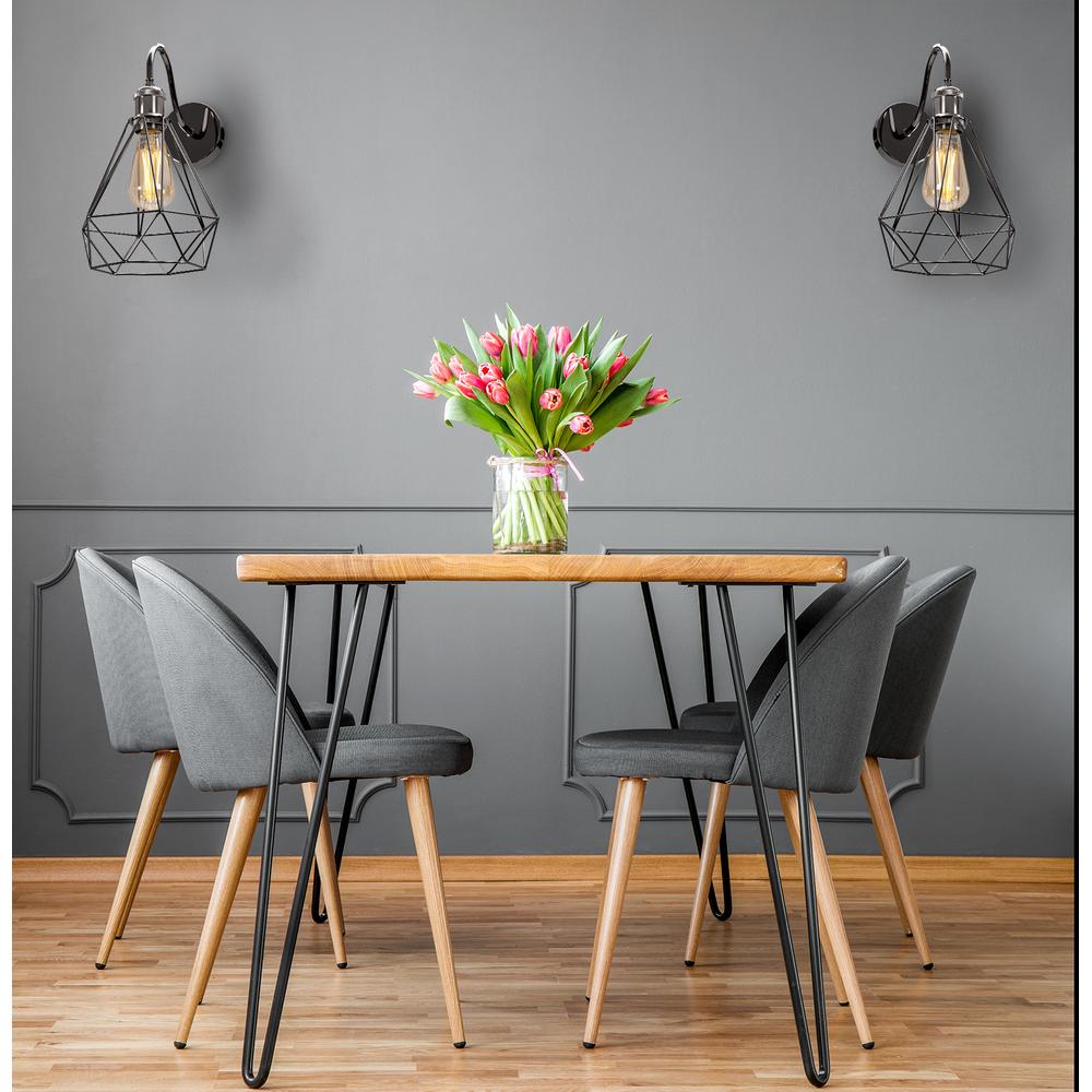 Wandlampe Loft Black Chrome 392230