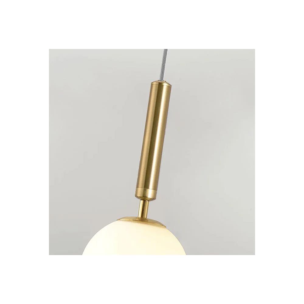 GLASKUGEL HÄNGELEUCHTE G108-1W GOLD E27