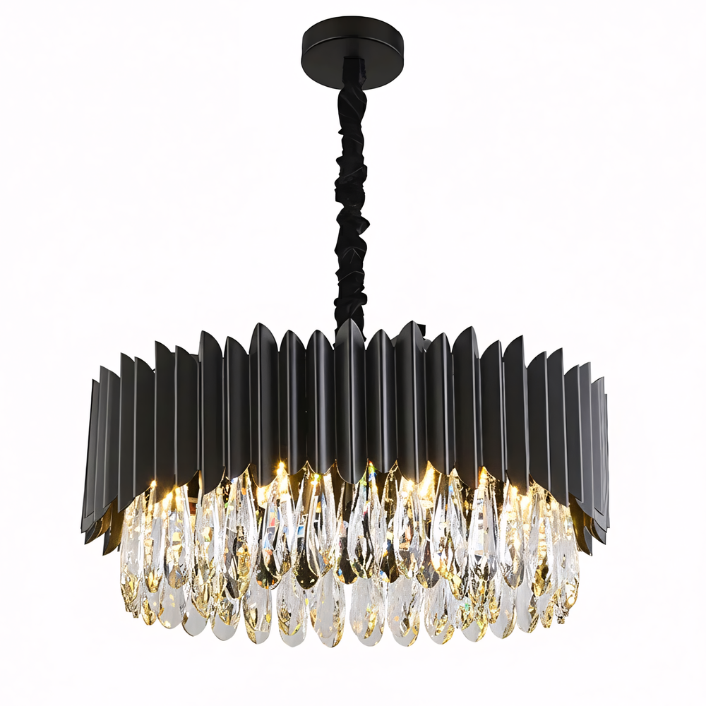 Люстра APP1657-8CP Black