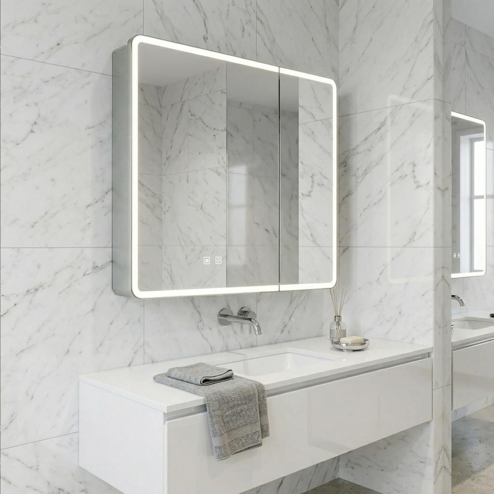 LED-es tükrös szekrény M1011-60 60x70