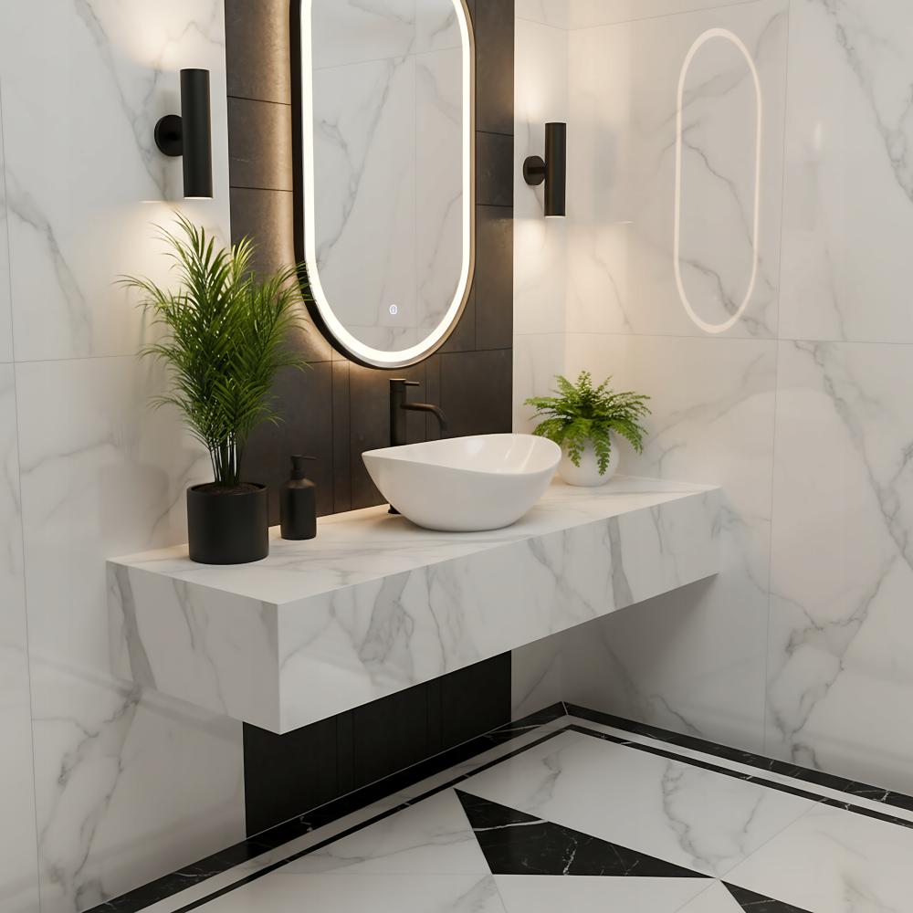 Countertop washbasin Basaro Wiktoria