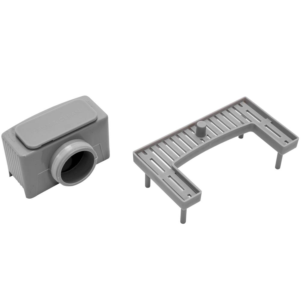 Drain linéaire REA PURE NEO NICKEL BRUSH INOX 70