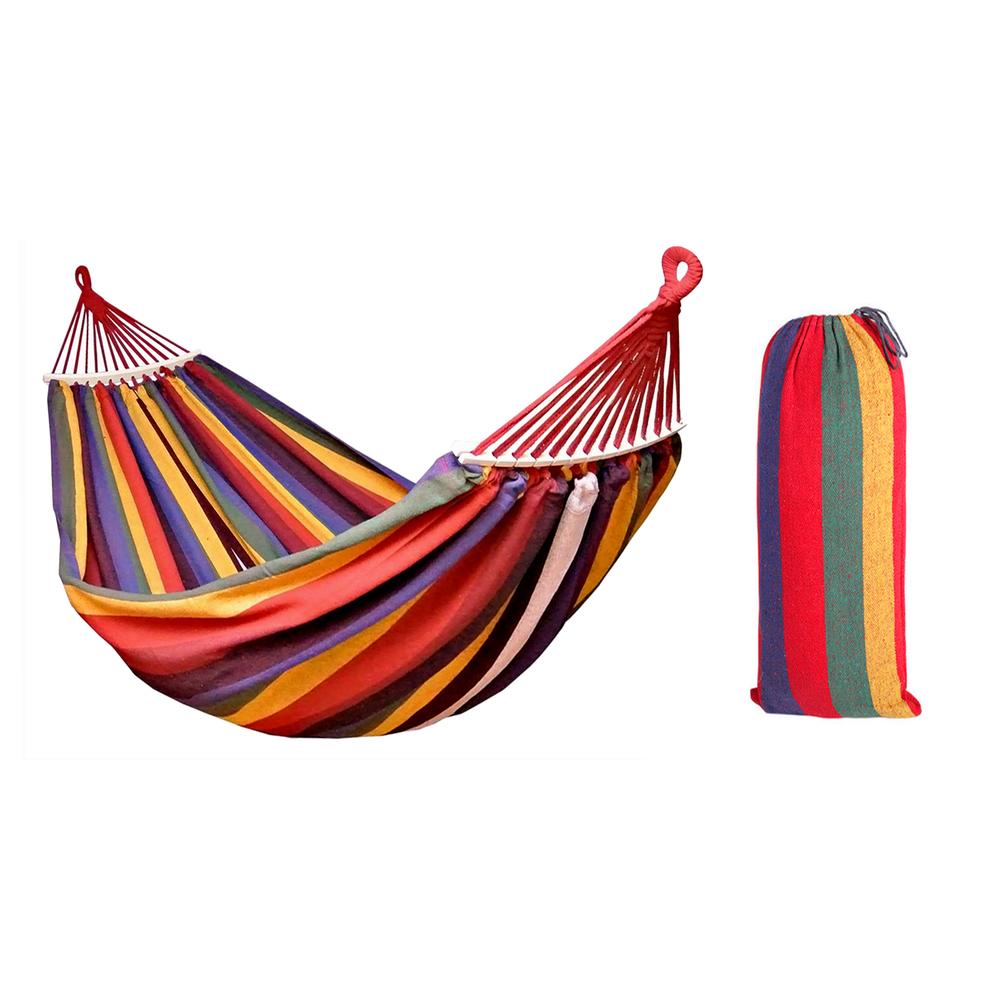 Hamak 1-osobowy z poprzeczką 40cm 400257 Yellow