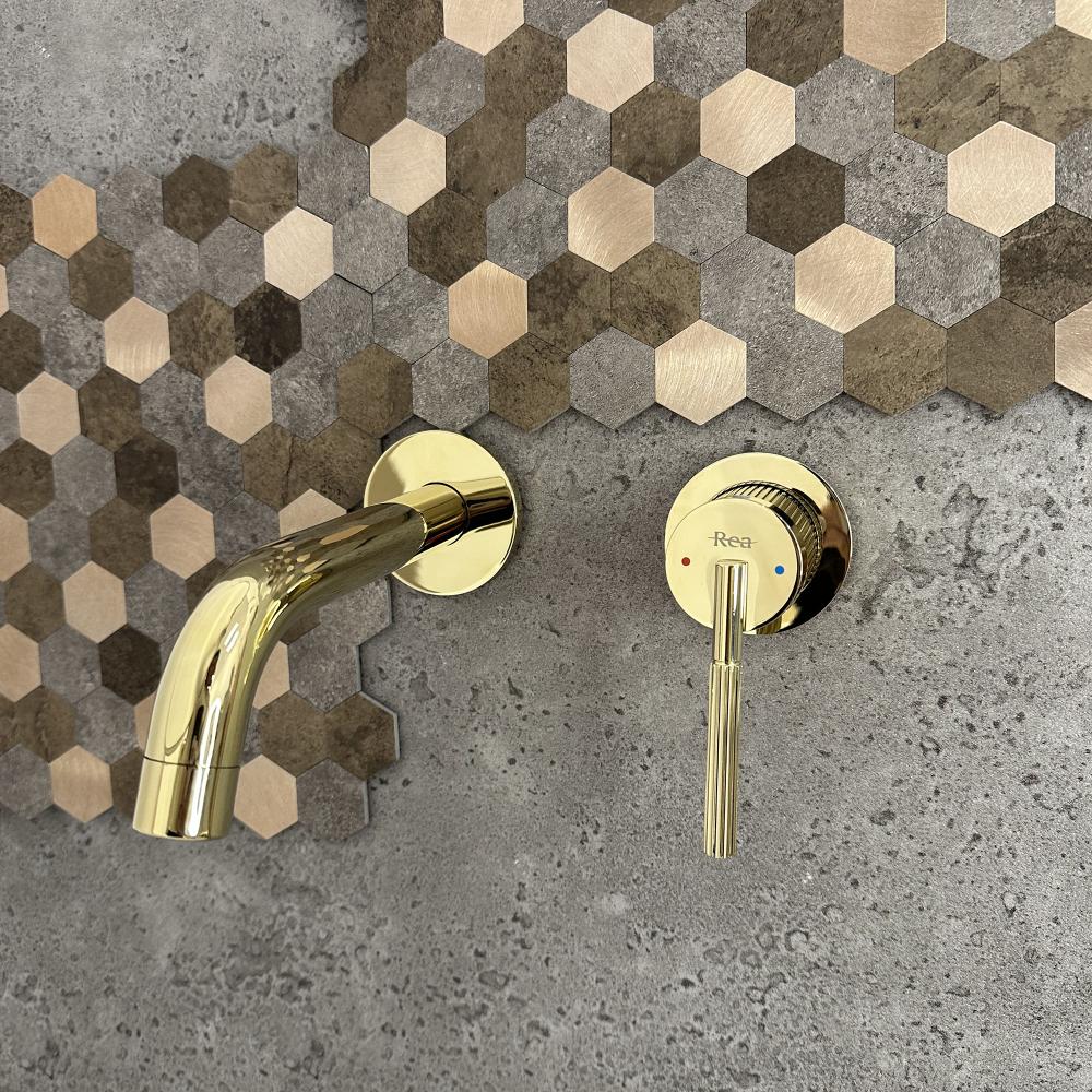 Podomítková baterie REA Argon Gold + BOX