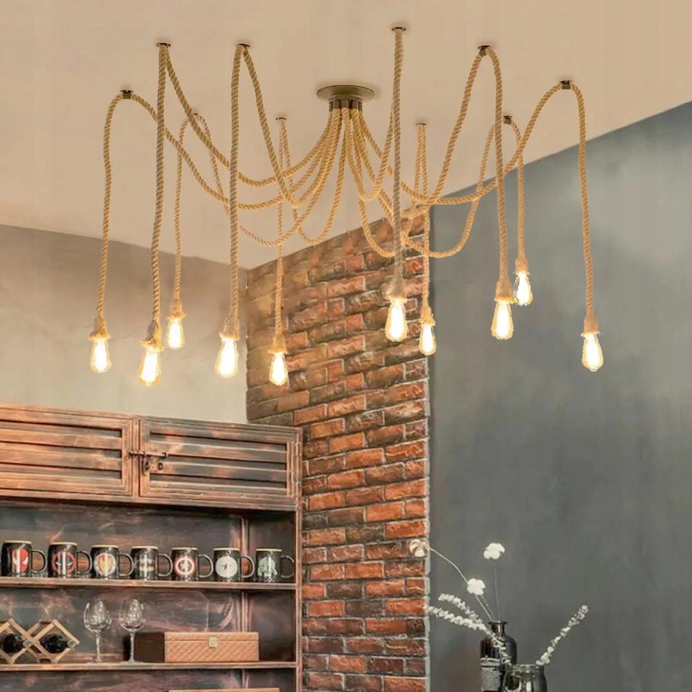 Люстра Spider Rope 10