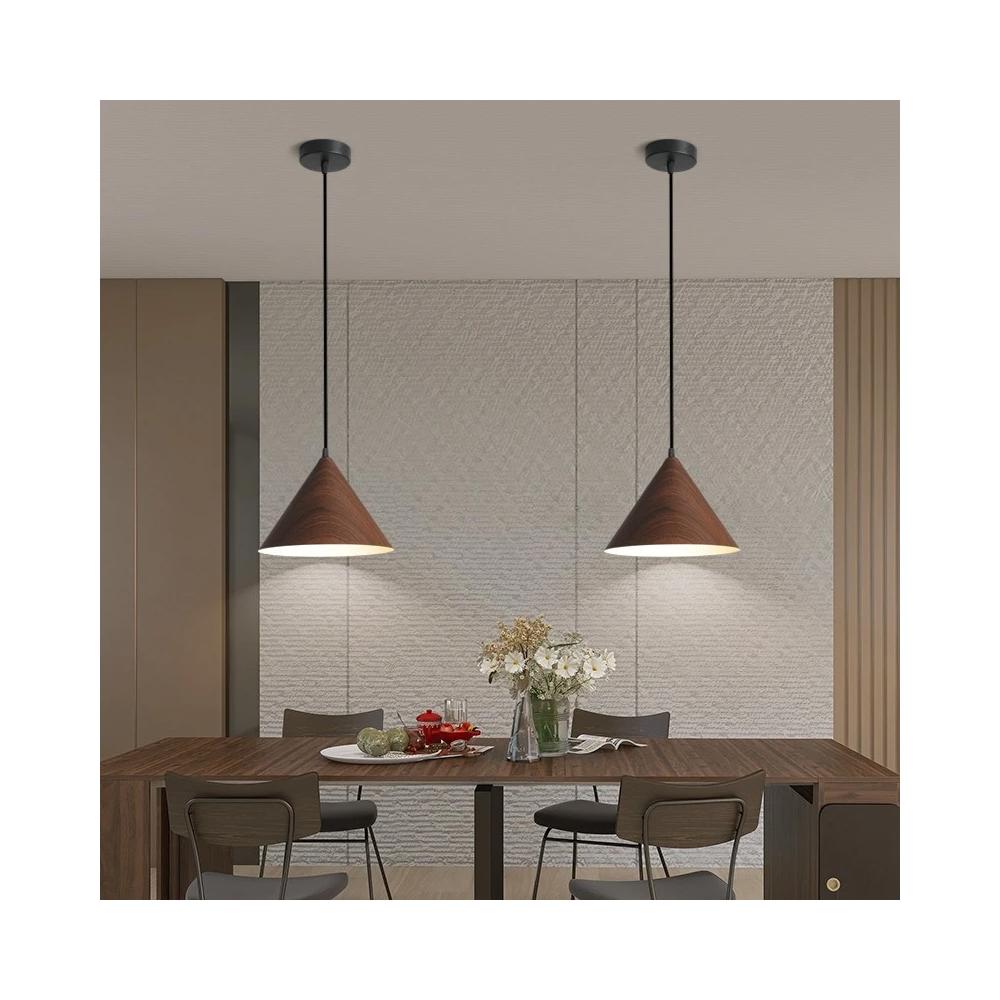 Deckenlampe APP1443-1CP DARK WOOD