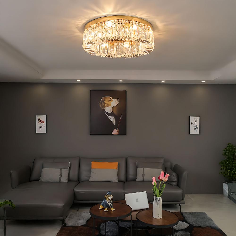 Lampe APP1729-8C 60 cm Gold