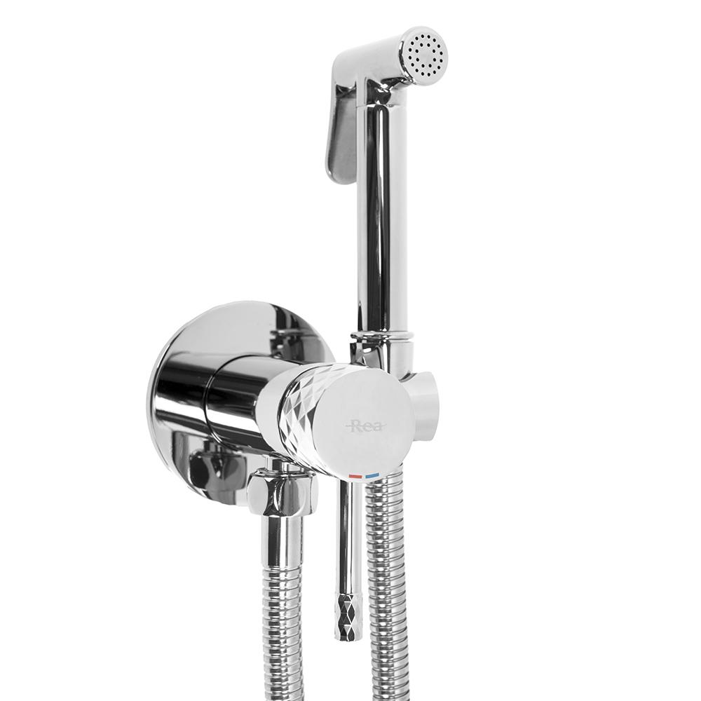 REA Lungo Loop Bidet akumulators Diamond Chrome