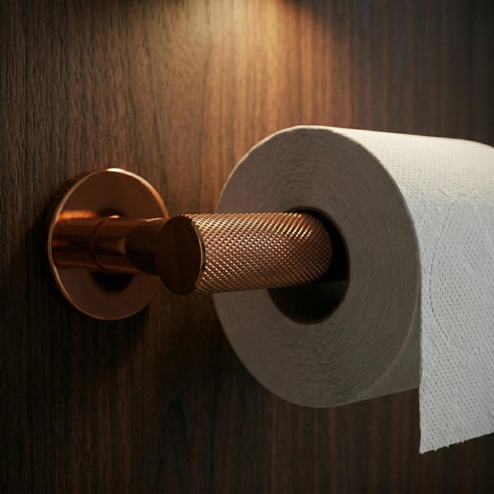 UCHWYT NA PAPIER TOALETOWY 6611 Modern Miedź
