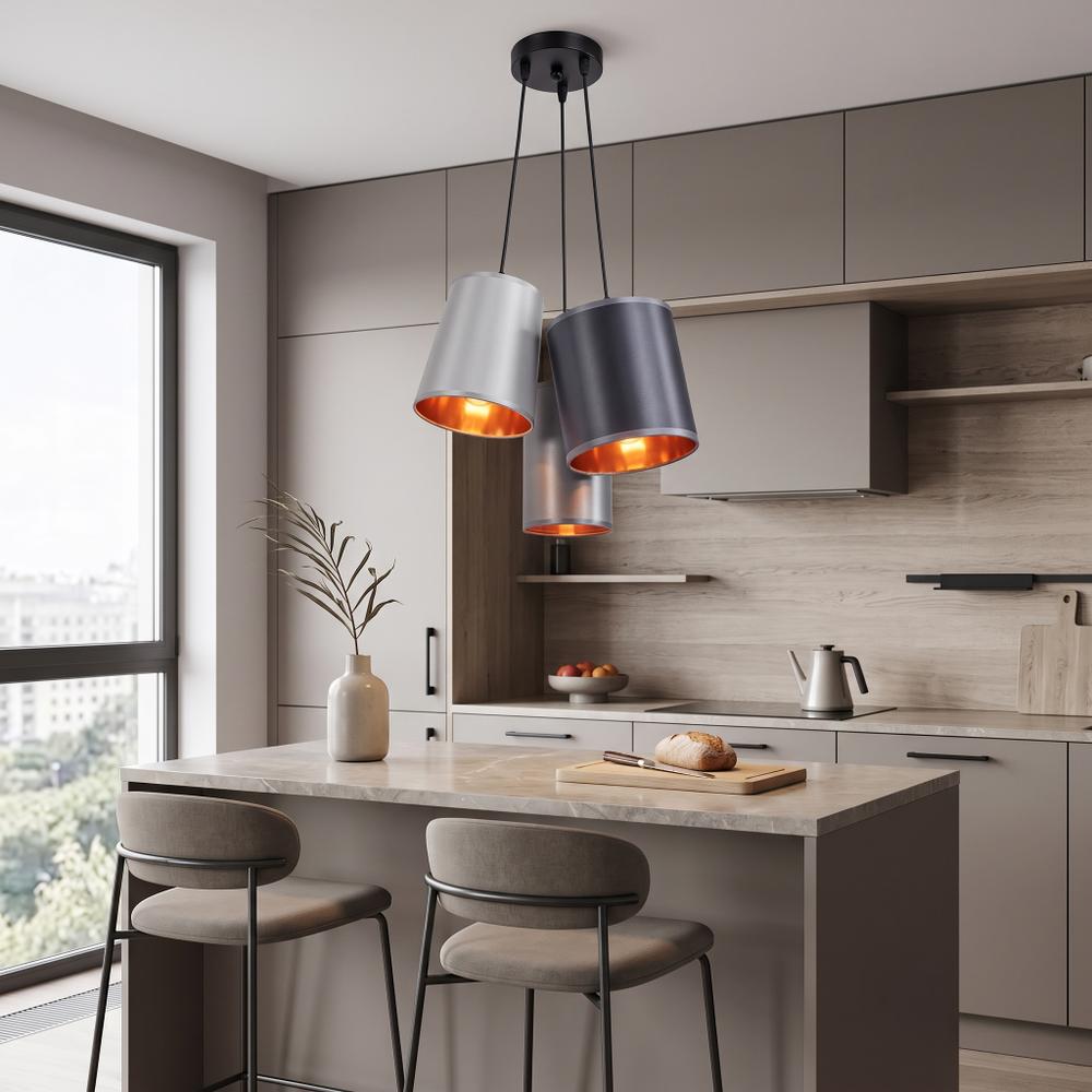 Lampa sufitowa nowoczesna APP971-3cp Mix kolorów