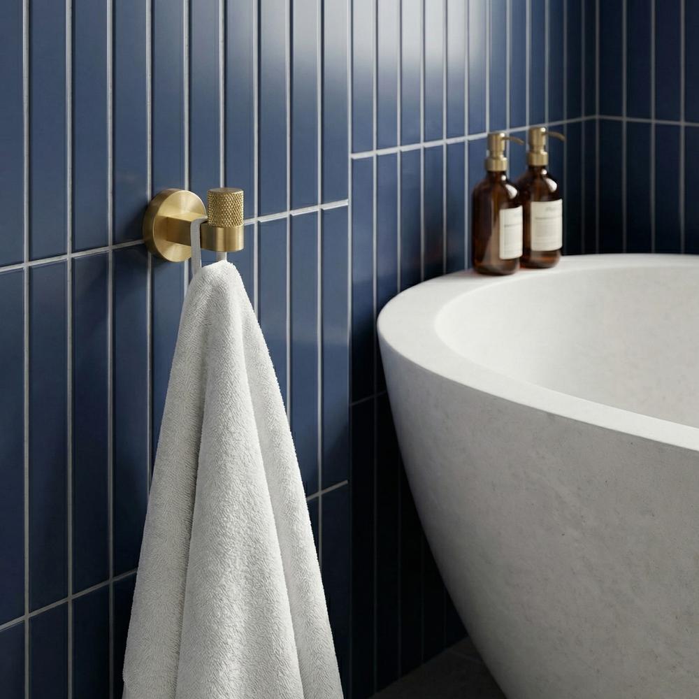 Wieszak łazienkowy 39104 ORI Złoty Szczotkowany