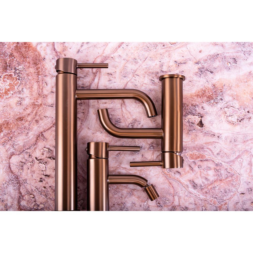 Waschbeckenarmatur Rea Lungo  Copper Brush