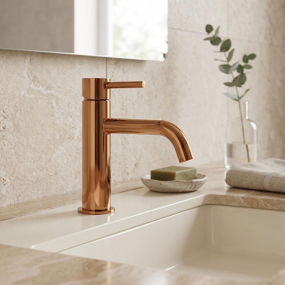 Wastafelkraan Rea Lungo Copper Low