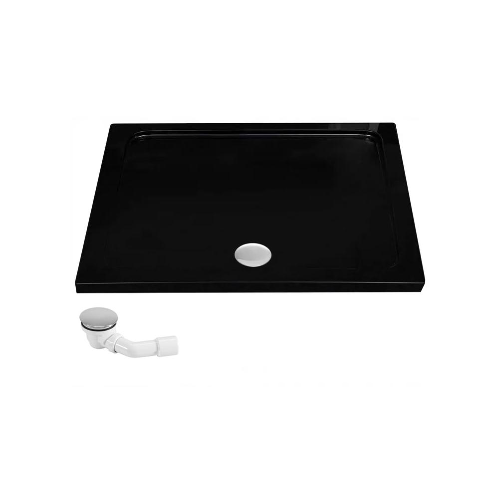 Cabina doccia Rea Punto Black 80x100