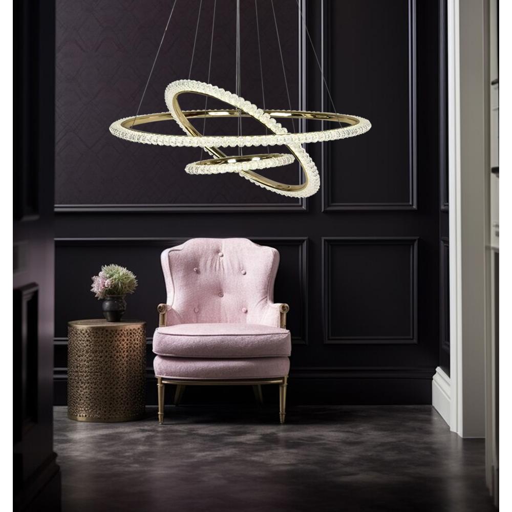 Lampe LED G036-CP Gold