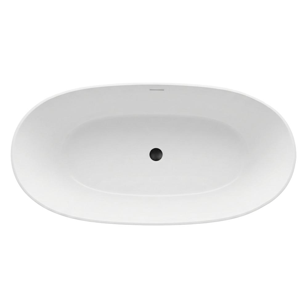 Freistehende Acrylbadewanne ROMA  170