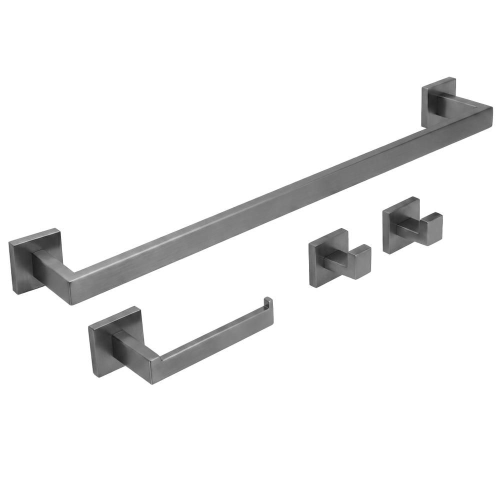 Bathroom Accessories Set Rio Titan 4 Pieces