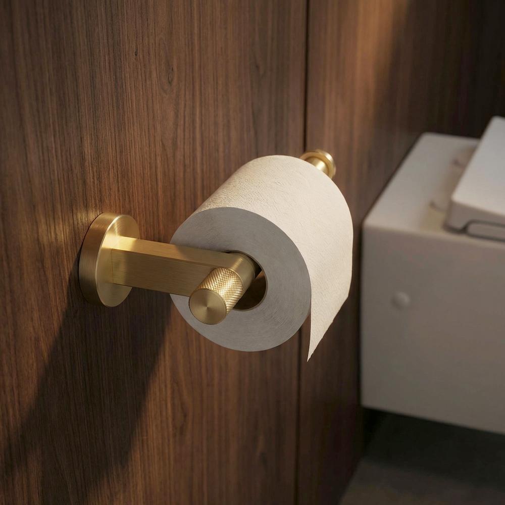 Držák na toaletní papír 39105 ORI Brush Gold