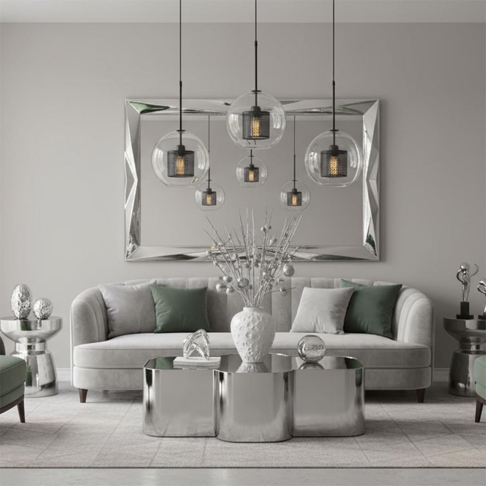 Hängelampe Glas Black Loft APP558-1CP 25cm