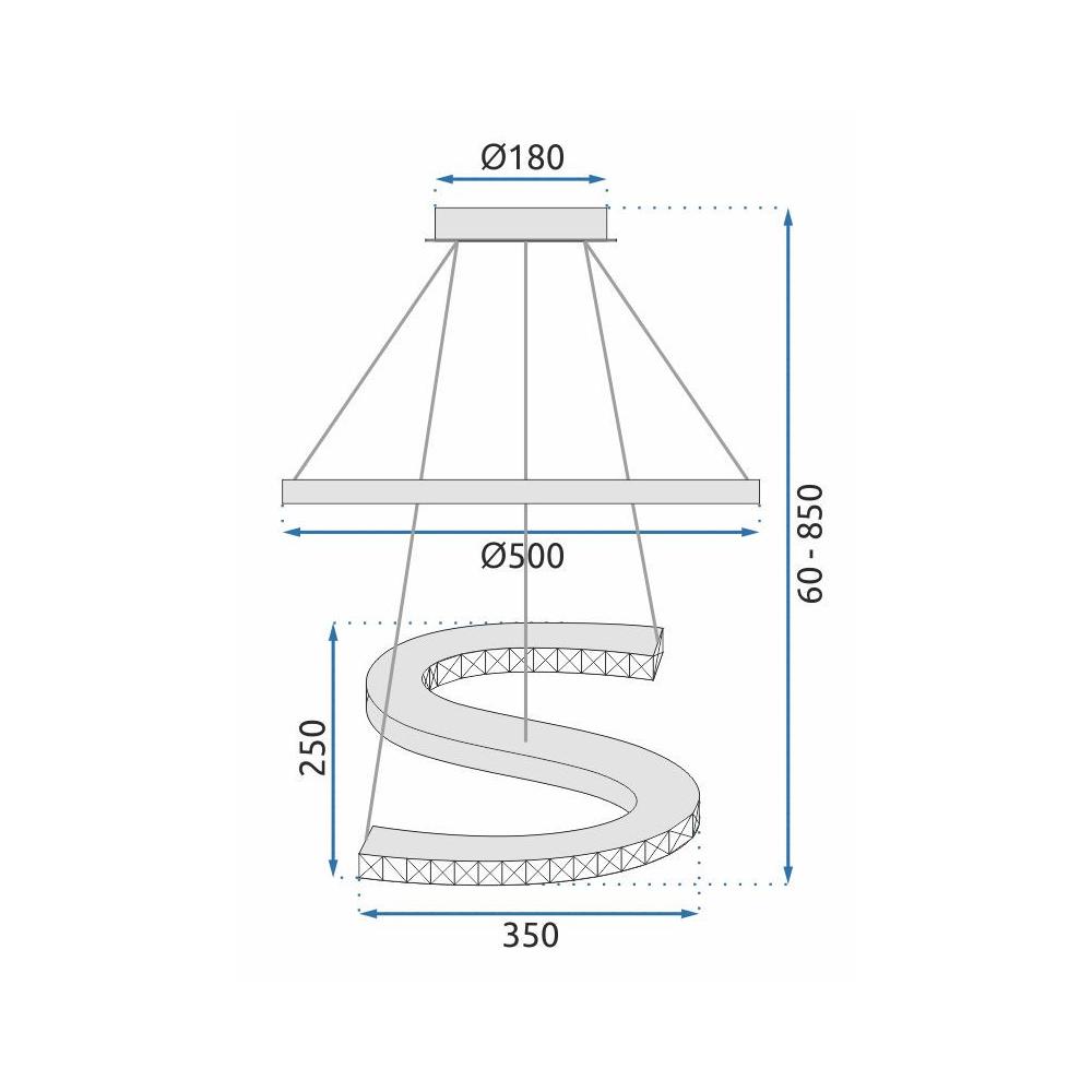 Lampe LED APP773-2CP