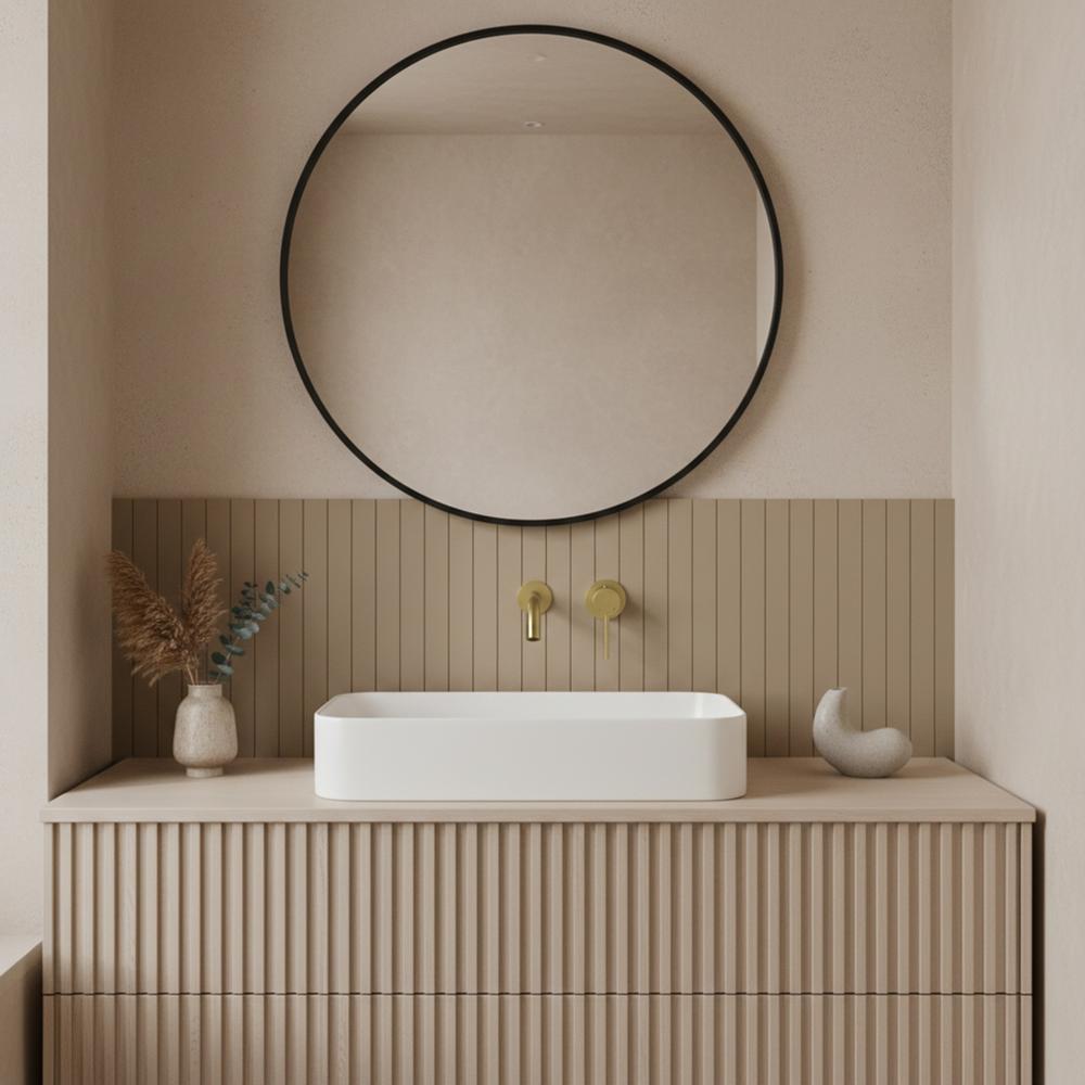 Falra szerelhető csaptelep Rea Clif Brush Gold