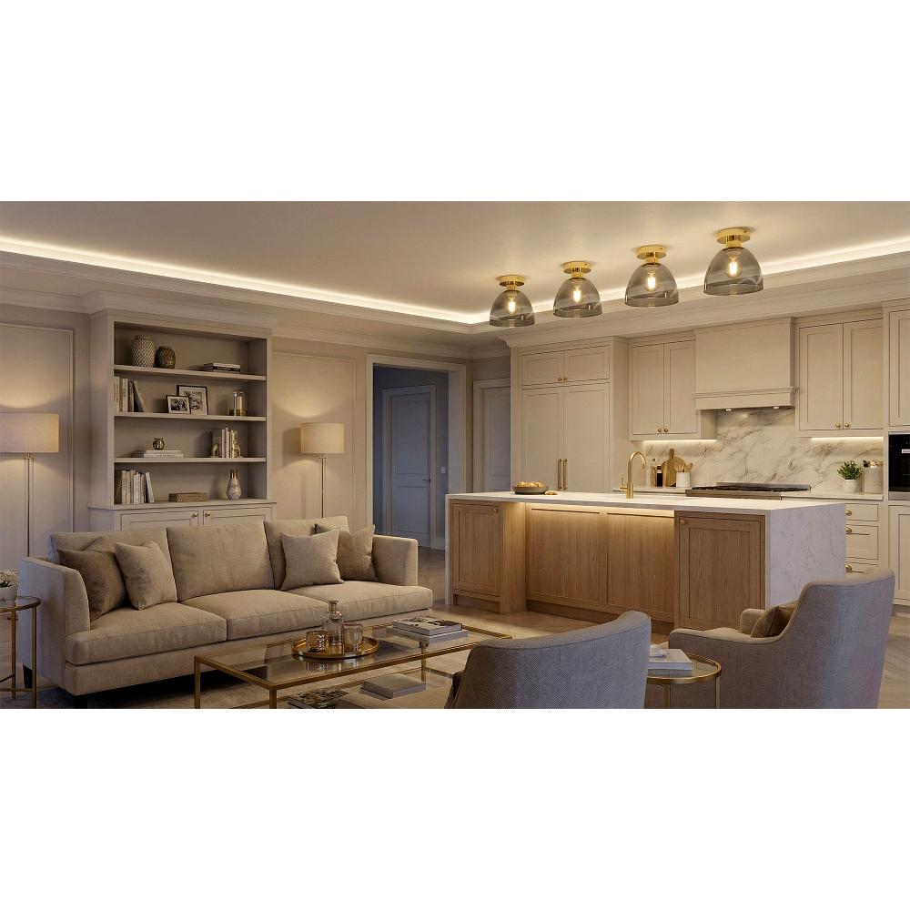 Плафон APP1302-1C Gold