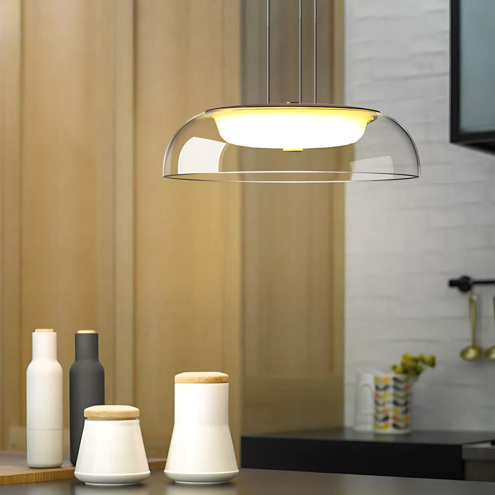 LED-Hängeleuchte APP1691-1PC Gold