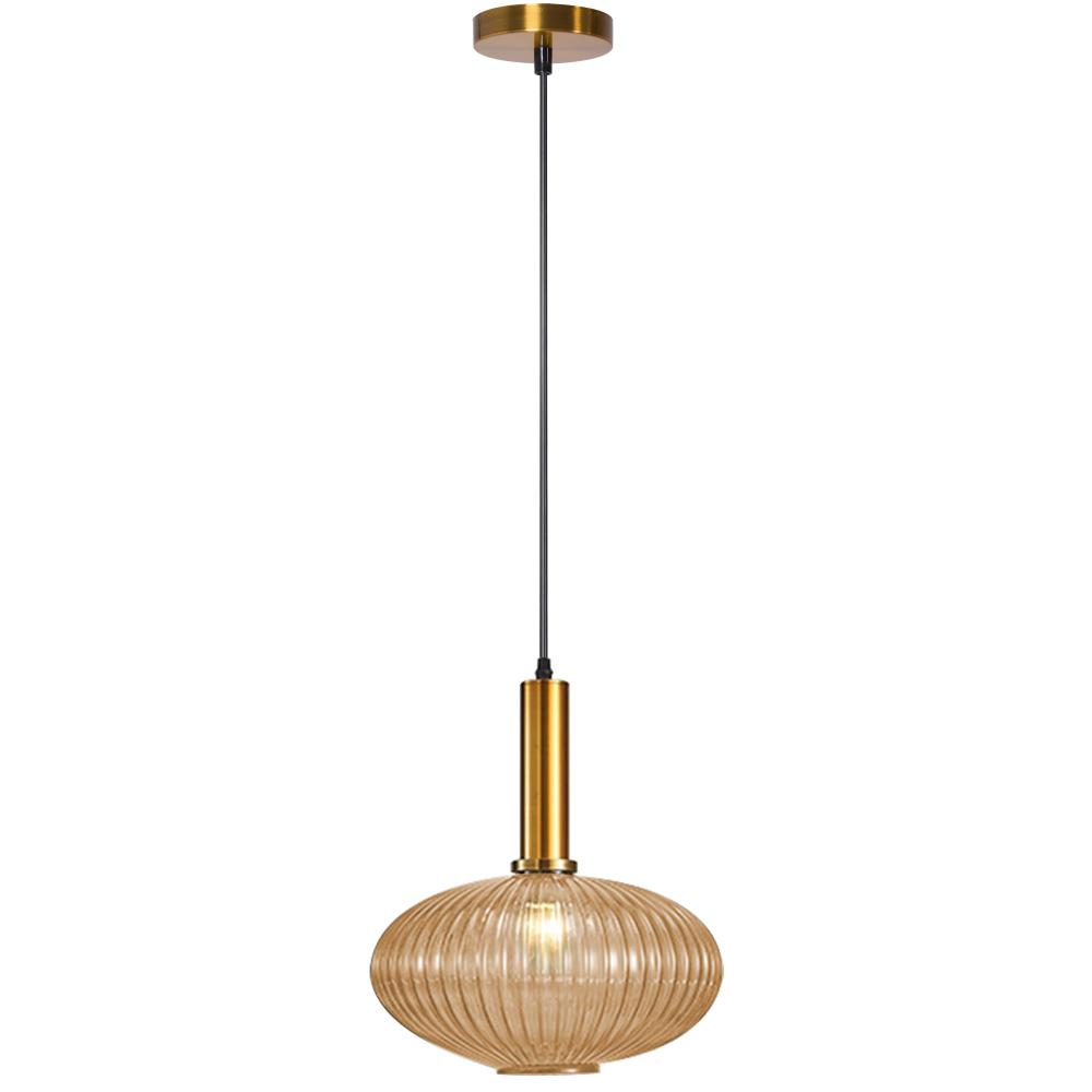 Hängelampe Glas Orange APP464-1CP