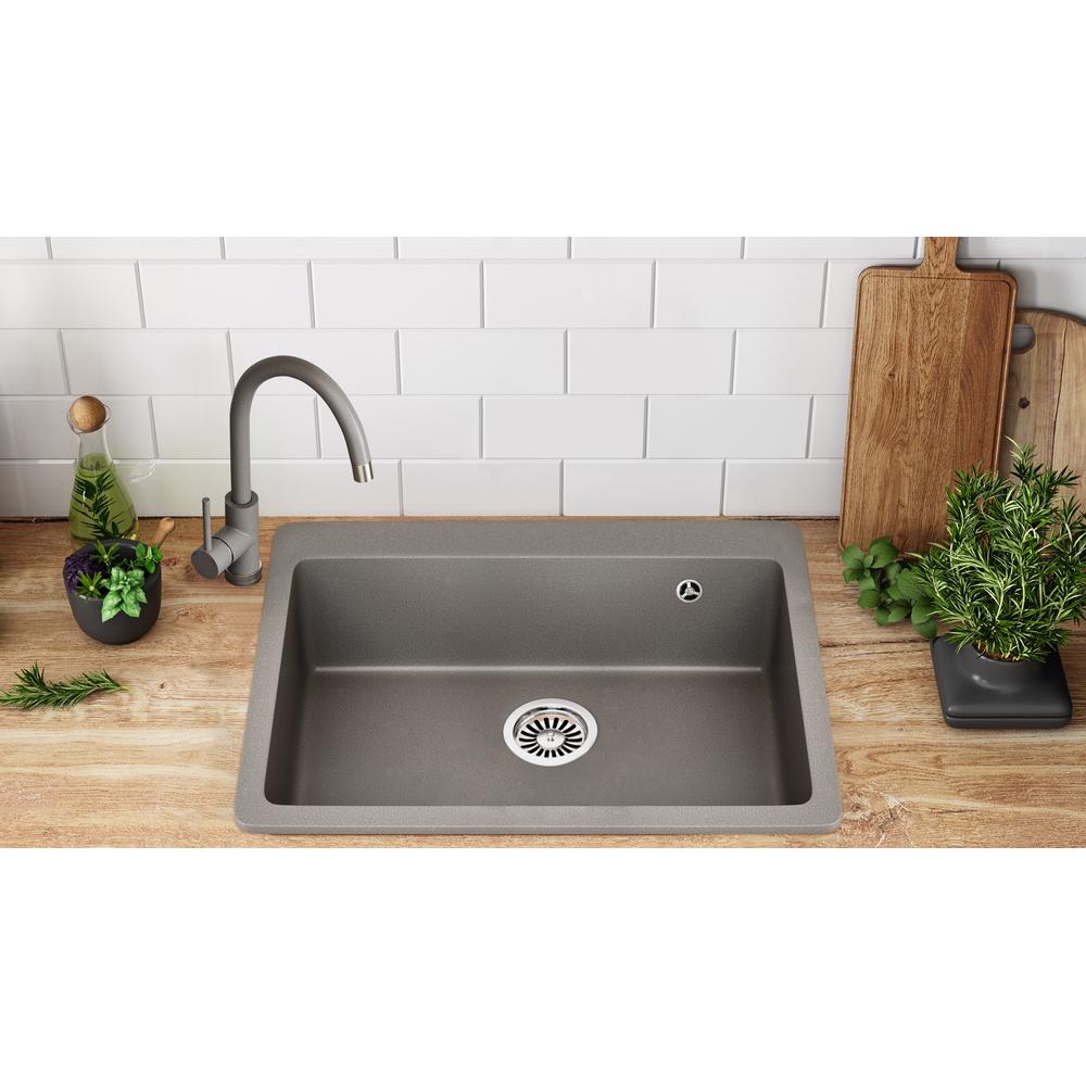 Кухненска мивка Rea Lin  grey