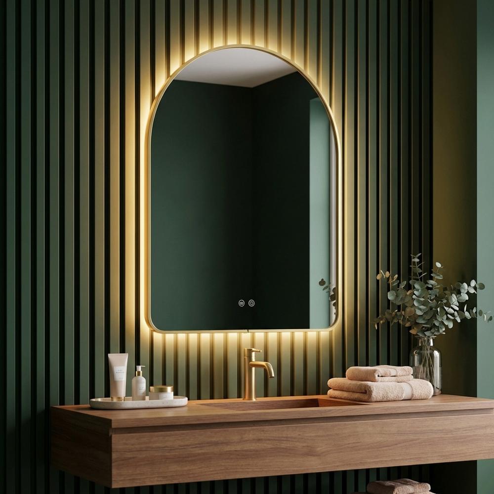 Lustro ścienne LED 80x60cm CAMLOT