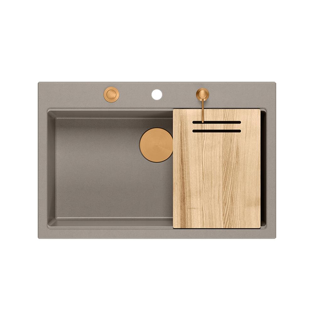 Granitspülbecken MARC 110 WORKSTATION Beige