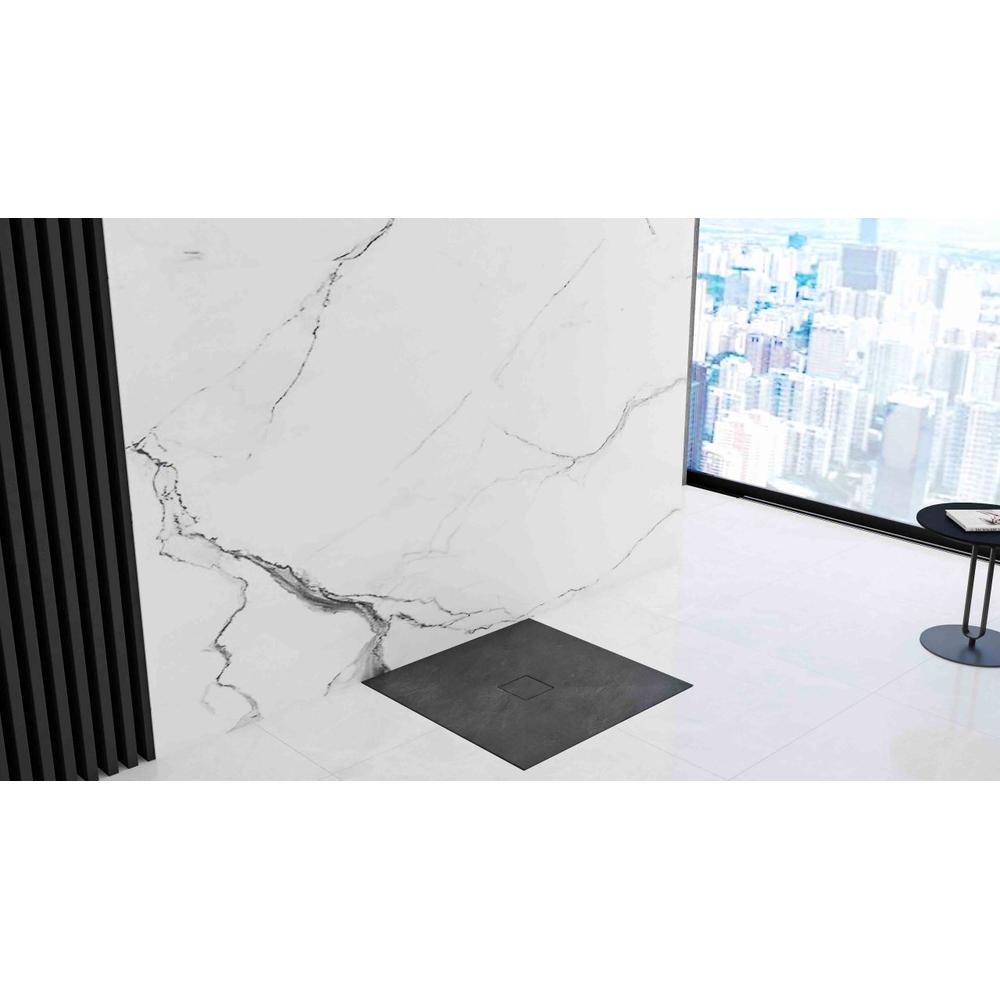 Πέτρινος δίσκος ντουζιέρας Rea Stone 90 x 90