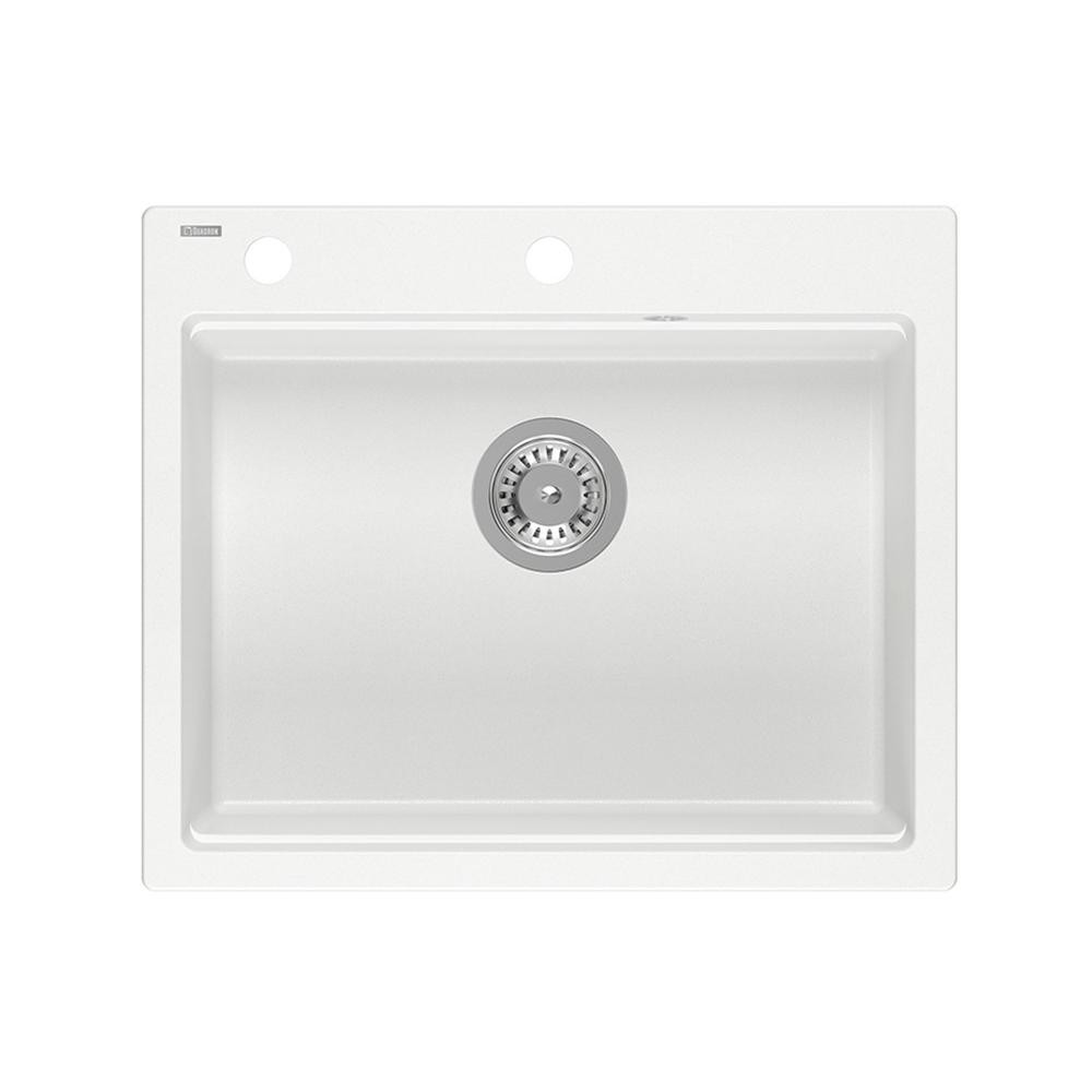 гранитная мойка KURT 110 WORKSTATION White
