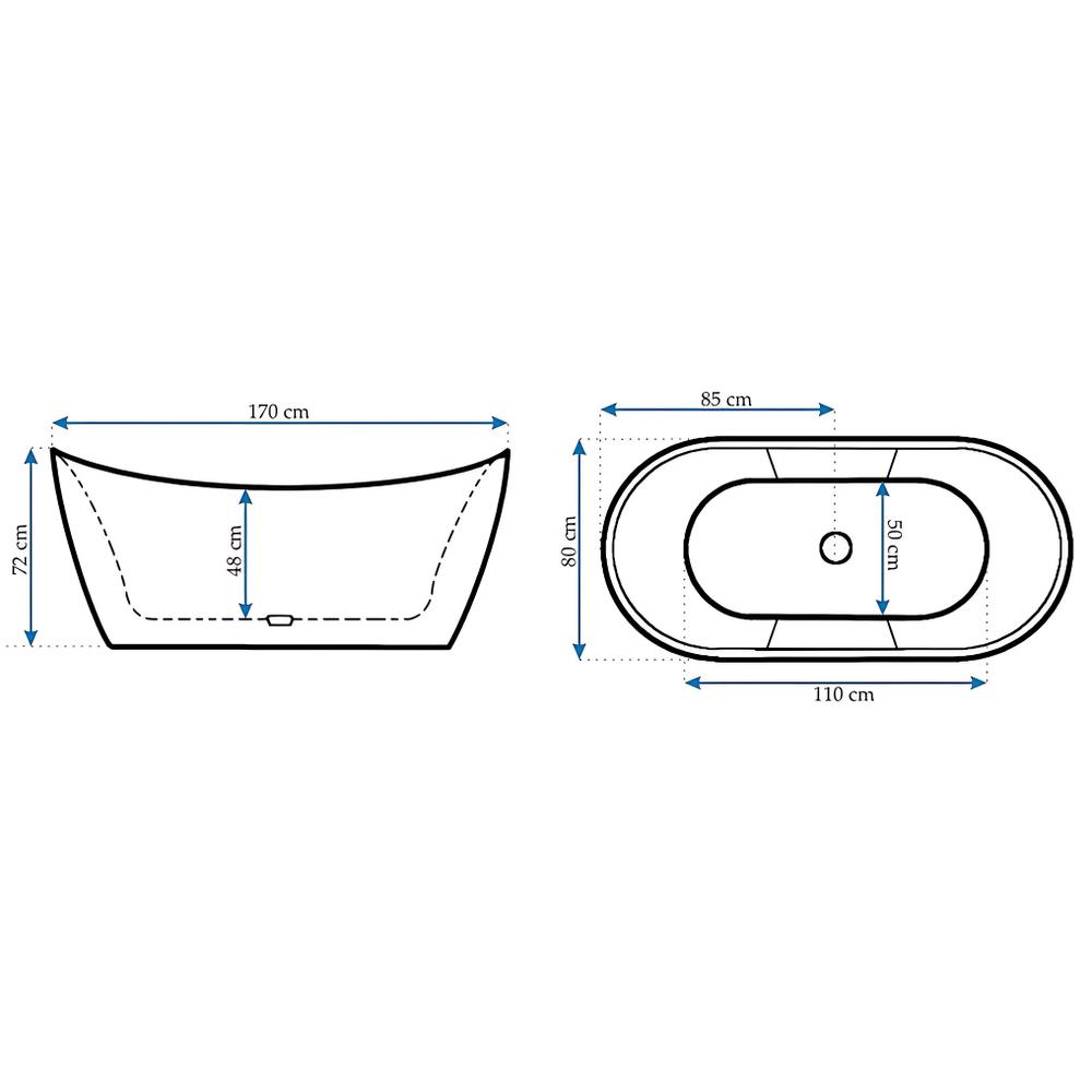 Bañera Rea Ferrano 170