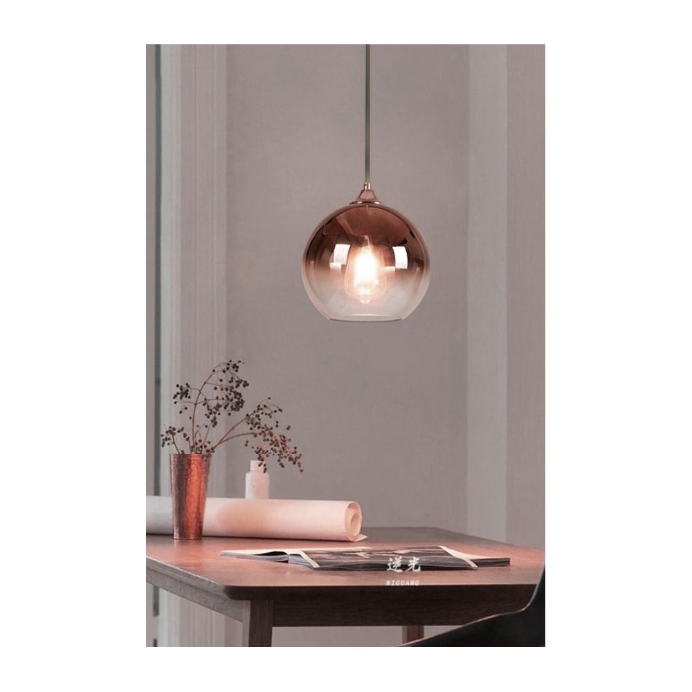 Deckenlampe Glas APP313-1CP Rose Gold