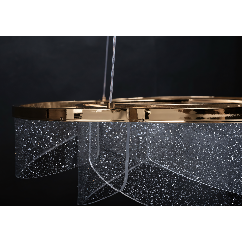 Deckenleuchte LED G138-CP 50cm Gold