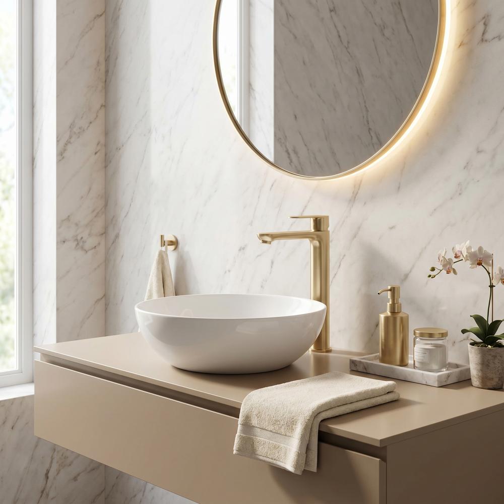 Waschbeckenarmatur Rea Logan Brush Nickel