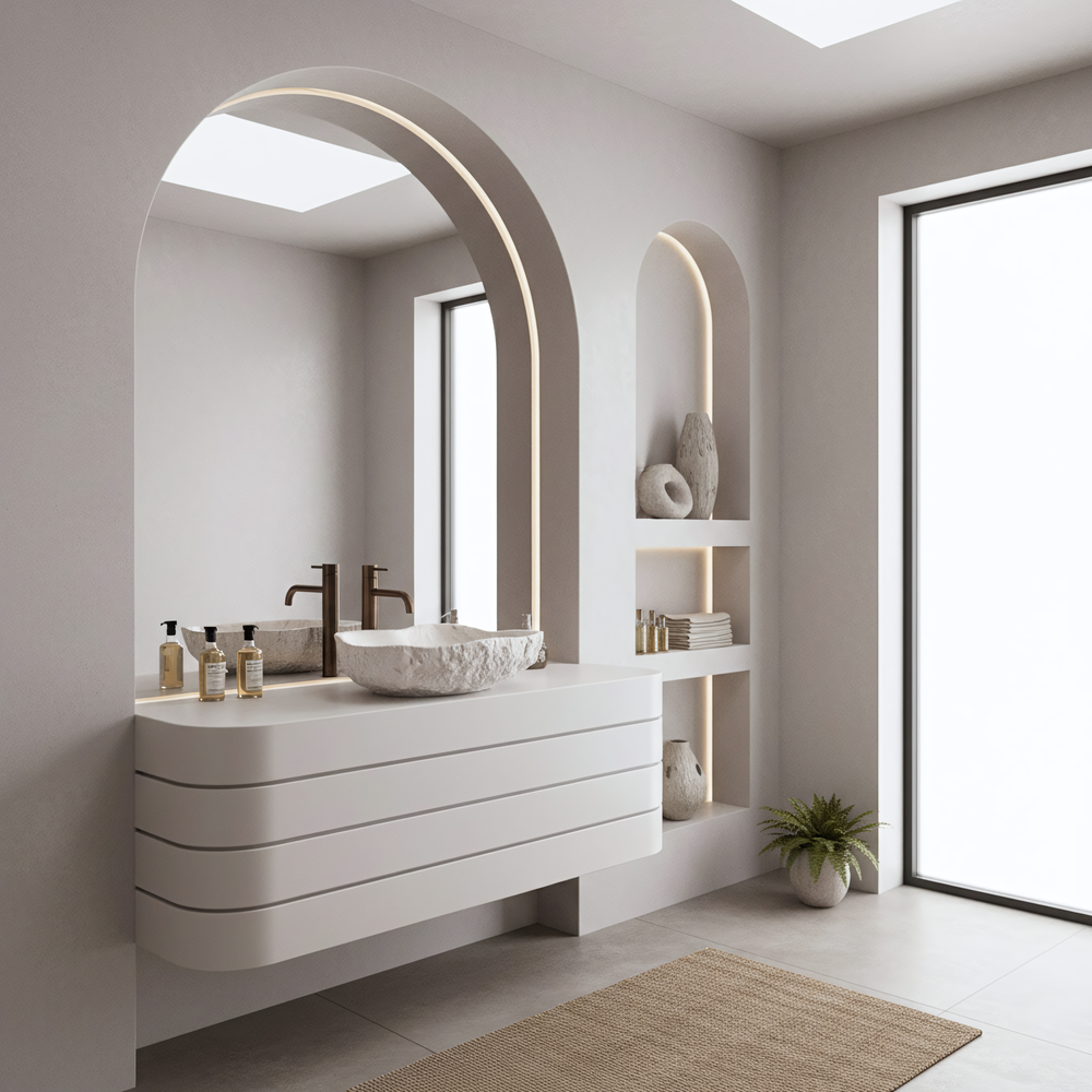 Umývadlo na dosku Isla Shiro