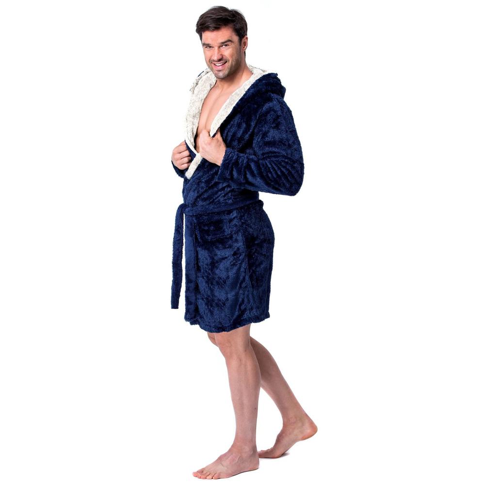 Bathrobe Jordan Navy-Grey Men M