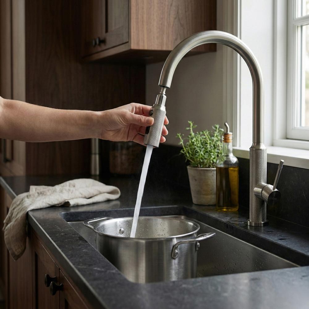 Kuhinjska slavina Rea Master Brush Nickel