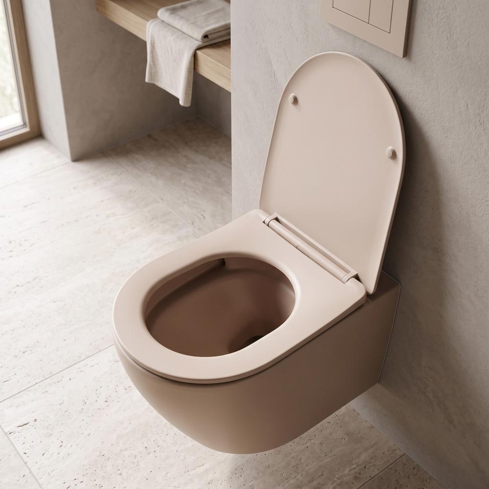 Misa WC podwieszana REA Carlo Mini Tornado Mocca Matt