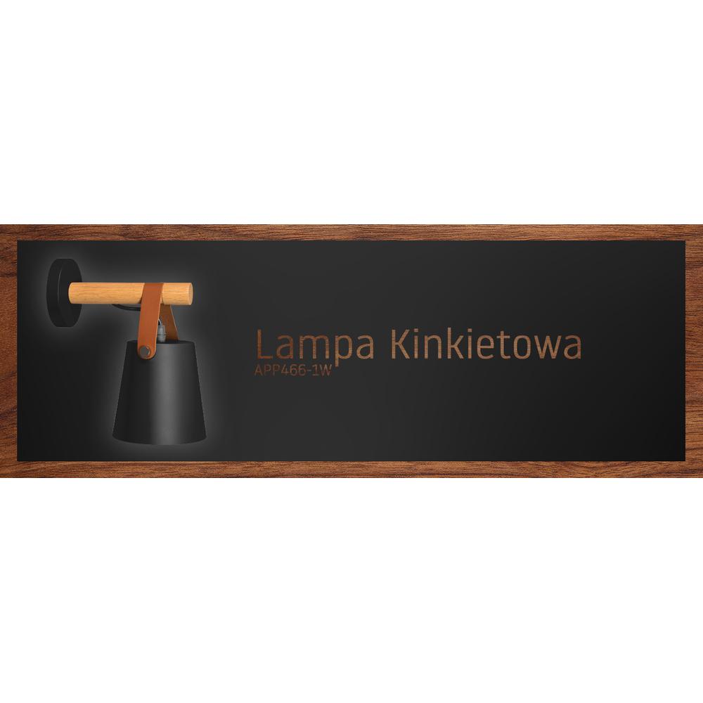 Wandlampe APP466-1W Black