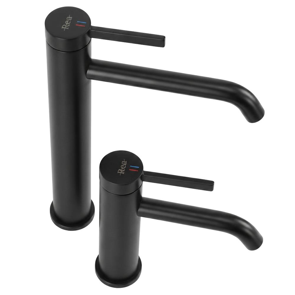 Bathroom faucet Rea Rivo Black