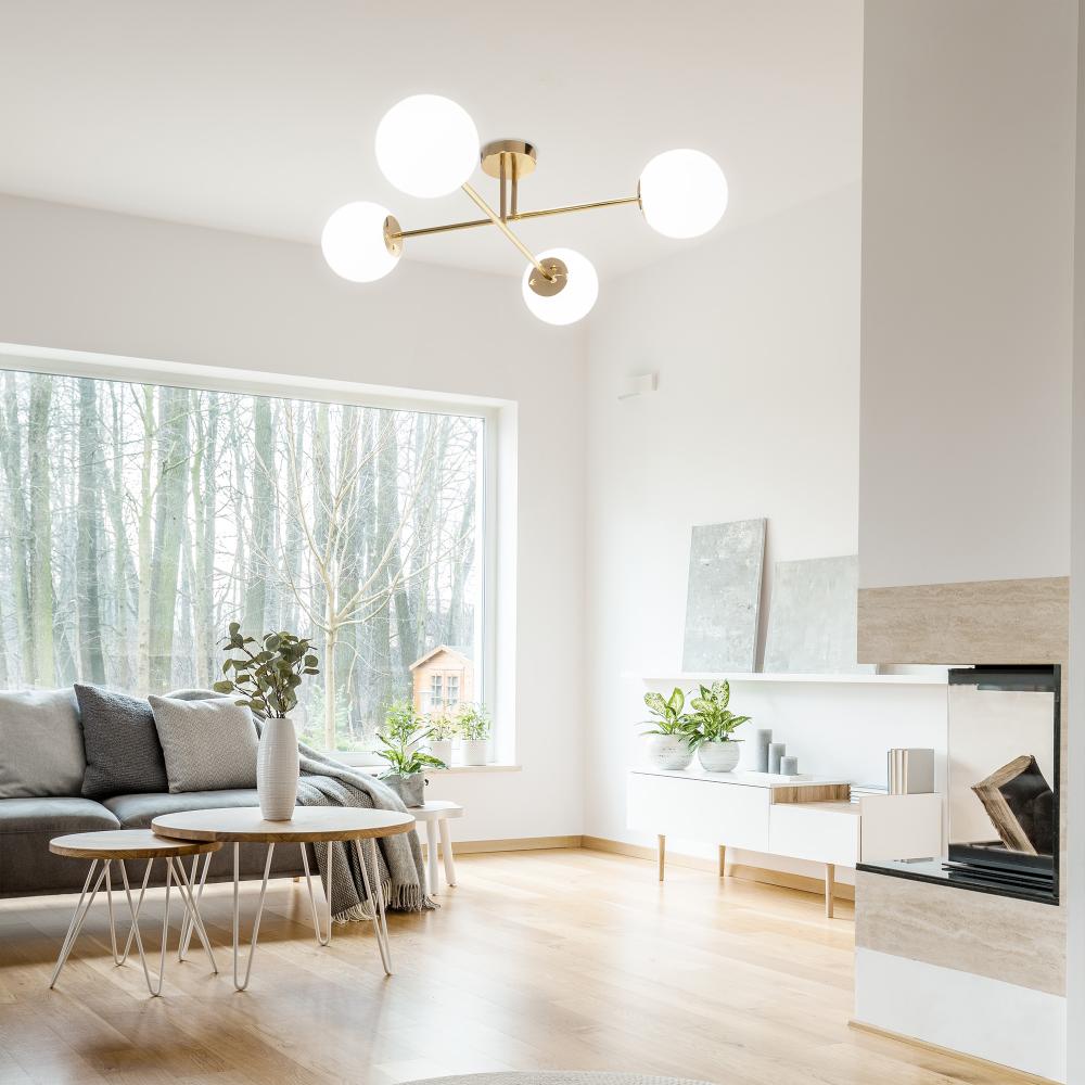 Deckenlampe APP1248-4CP Gold