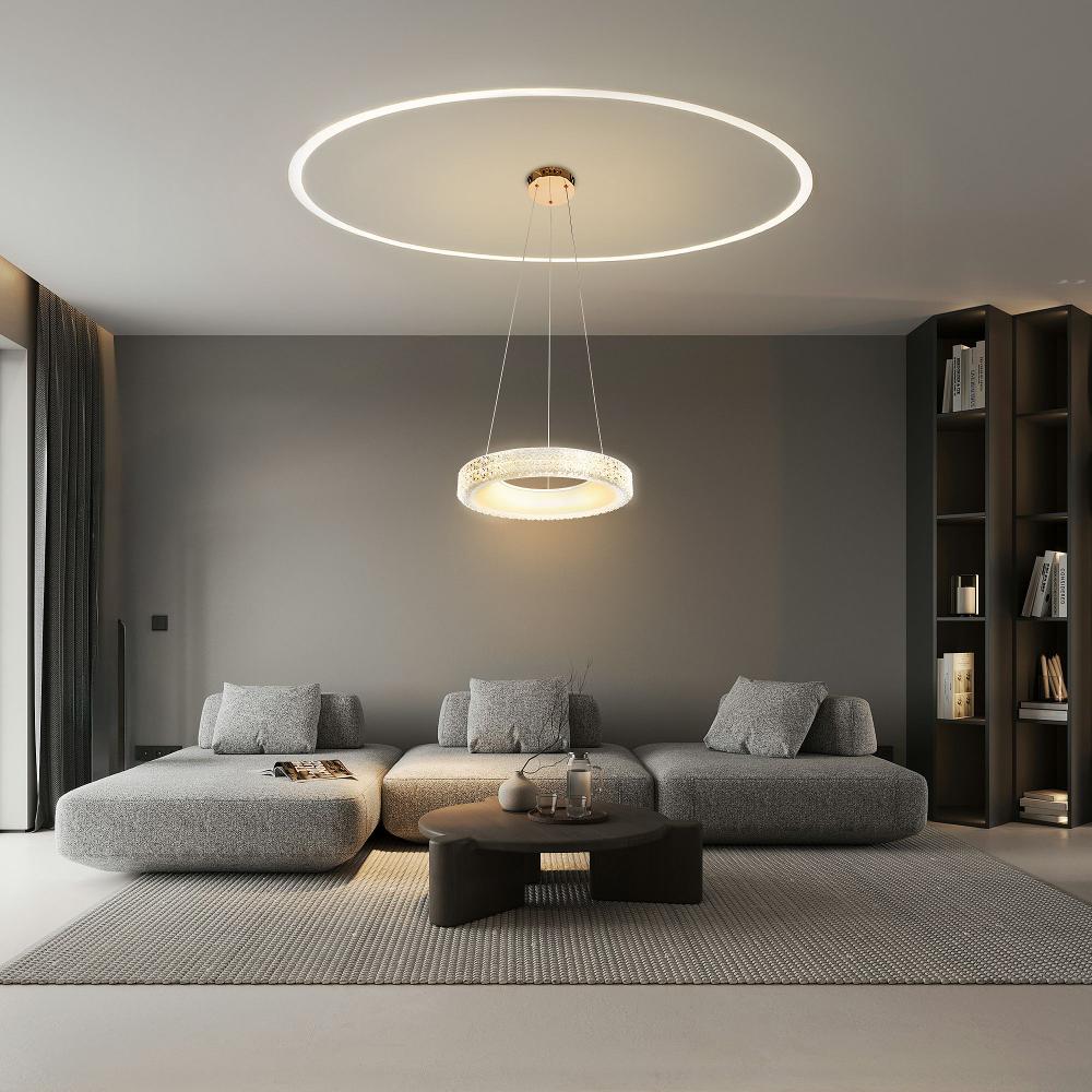 Lampe LED MS001-CP ROSE GOLD 40cm