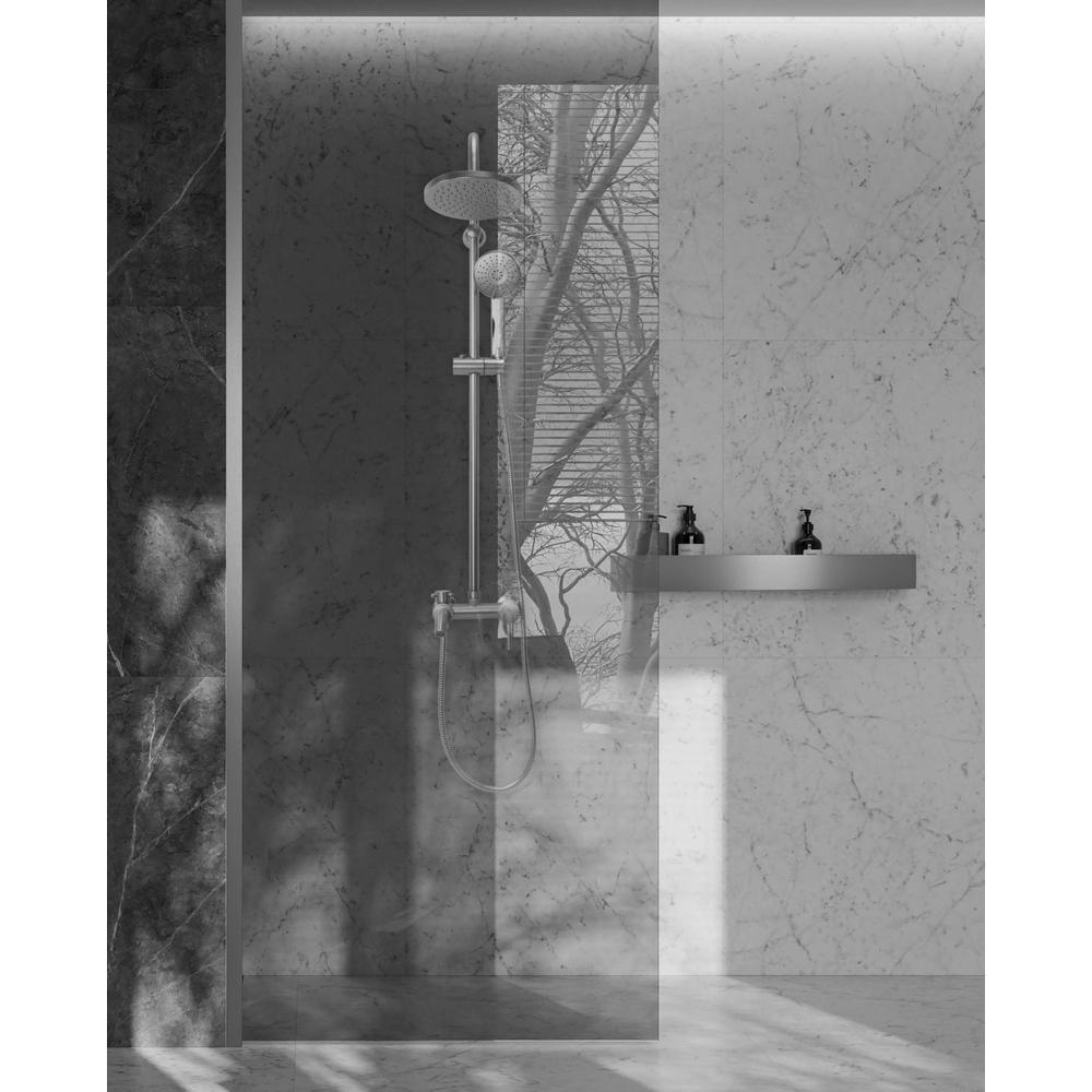 Kupaonska polica SF02 60cm steel brush