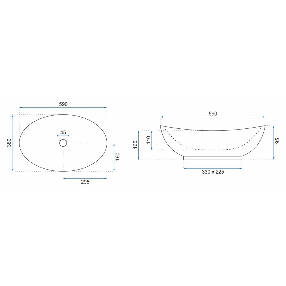REA Wendy marmora virsmas izlietne