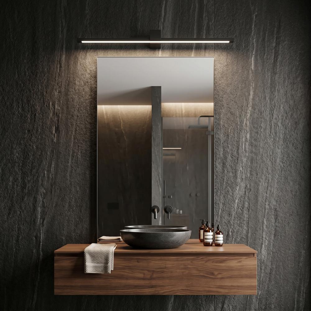 Kinkiet łazienkowy LED SWE051-1W 80 cm Black
