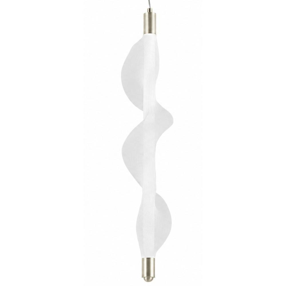 Люстра LED G008-1CP WHITE/GOLD