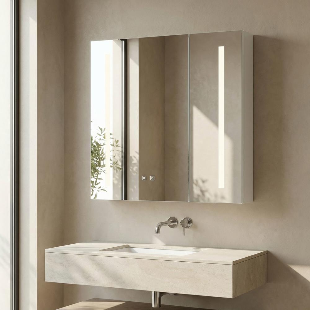 LED mirror cabinet M1015-60 60x65